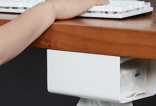 免打孔纸巾盒